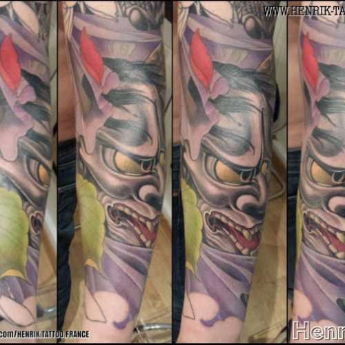 hannya tatouage japonais 1
