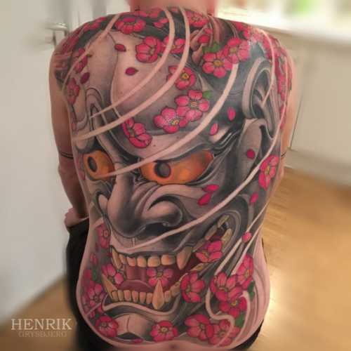 dos hannya 37 tatouage japonais