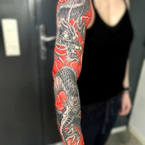 dragon 11 tatouage japonais