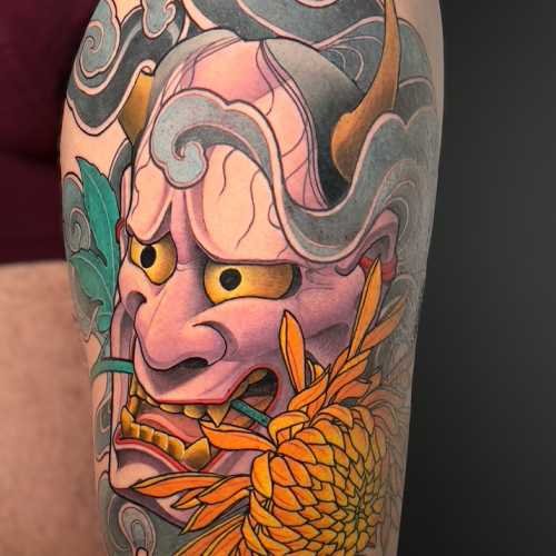 61 tatouage japonais hannya